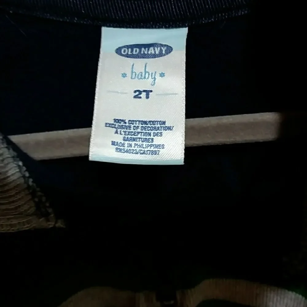 Old Navy Half Zip Sweater Sz 2T